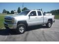 Silver Ice Metallic - Silverado 2500HD LT Double Cab 4x4 Photo No. 2