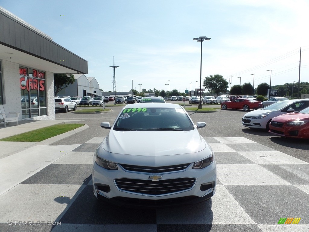 2018 Malibu LT - Summit White / Jet Black photo #2
