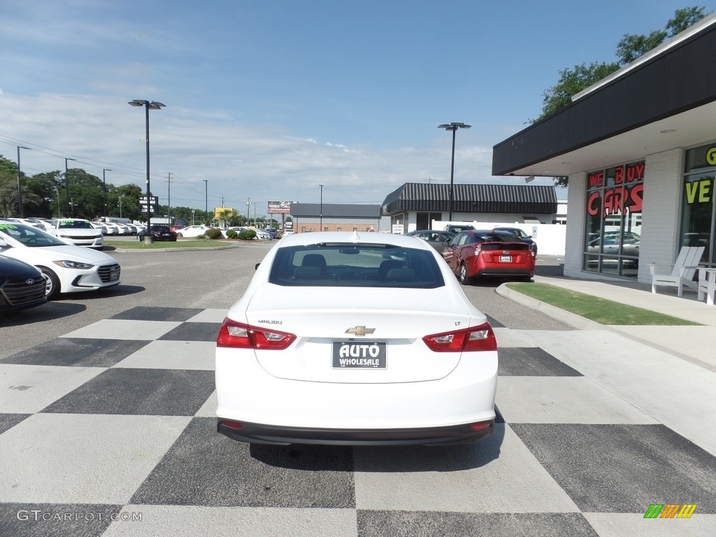 2018 Malibu LT - Summit White / Jet Black photo #4