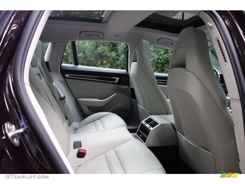 2018 Porsche Panamera 4 Sport Turismo Rear Seat Photo #128145109