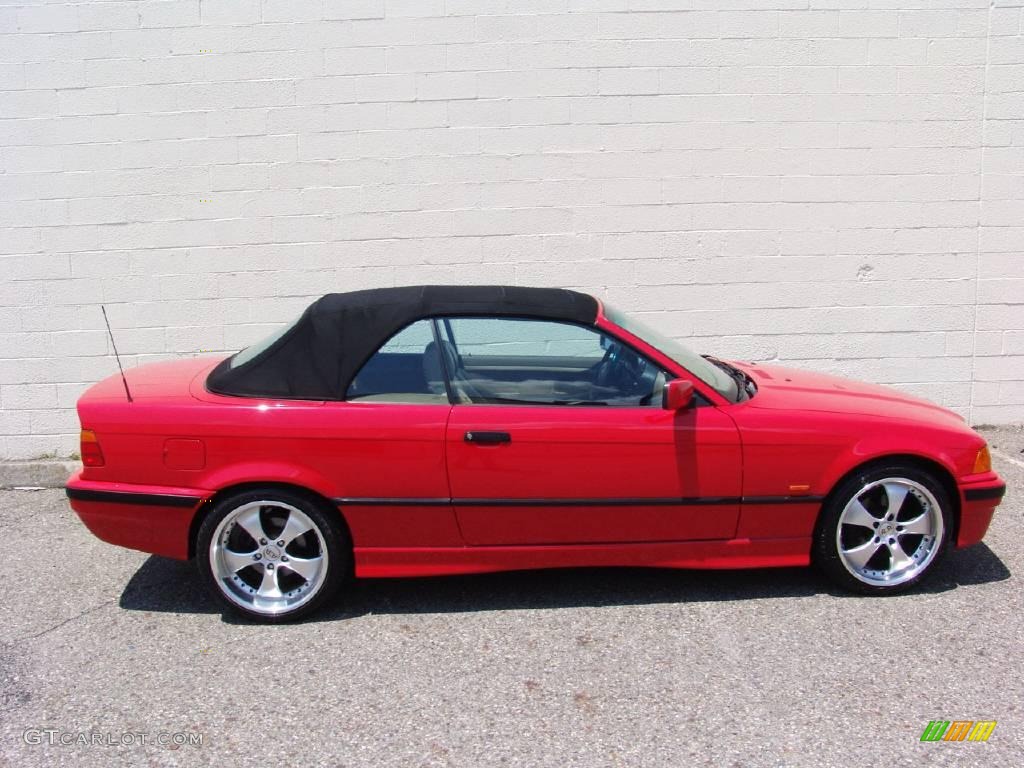 1999 3 Series 323i Convertible - Bright Red / Sand photo #4