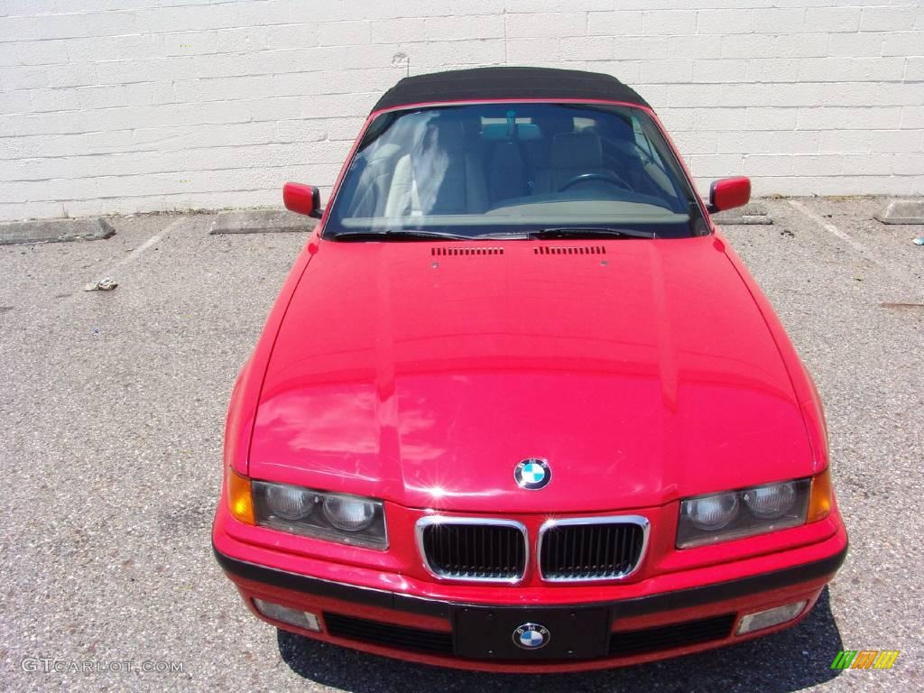 1999 3 Series 323i Convertible - Bright Red / Sand photo #6