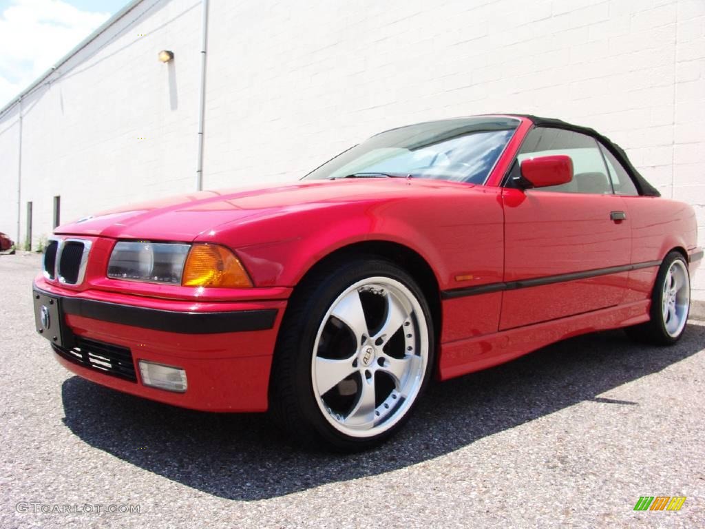 1999 3 Series 323i Convertible - Bright Red / Sand photo #8