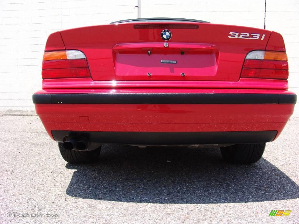 1999 3 Series 323i Convertible - Bright Red / Sand photo #9