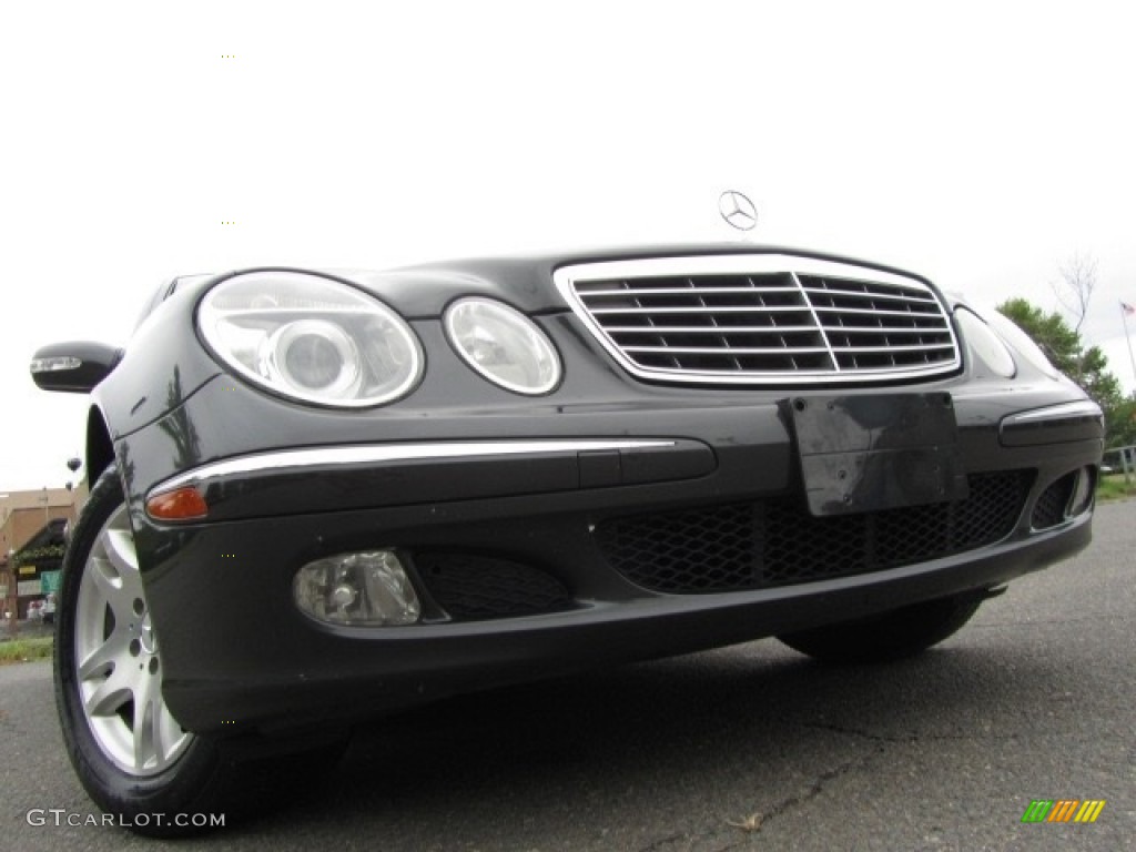 2003 E 320 Sedan - Tectite Grey Metallic / Charcoal photo #1