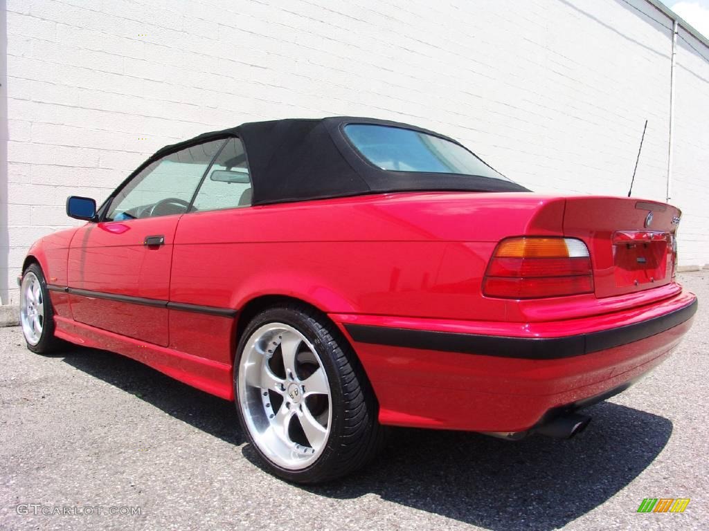 1999 3 Series 323i Convertible - Bright Red / Sand photo #13