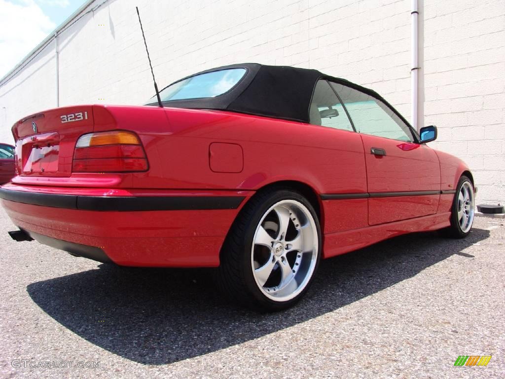 1999 3 Series 323i Convertible - Bright Red / Sand photo #15