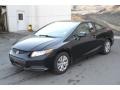 Crystal Black Pearl - Civic LX Coupe Photo No. 2