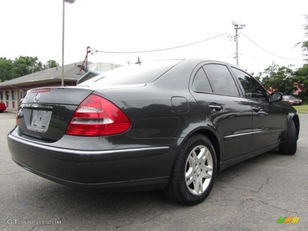 2003 E 320 Sedan - Tectite Grey Metallic / Charcoal photo #10