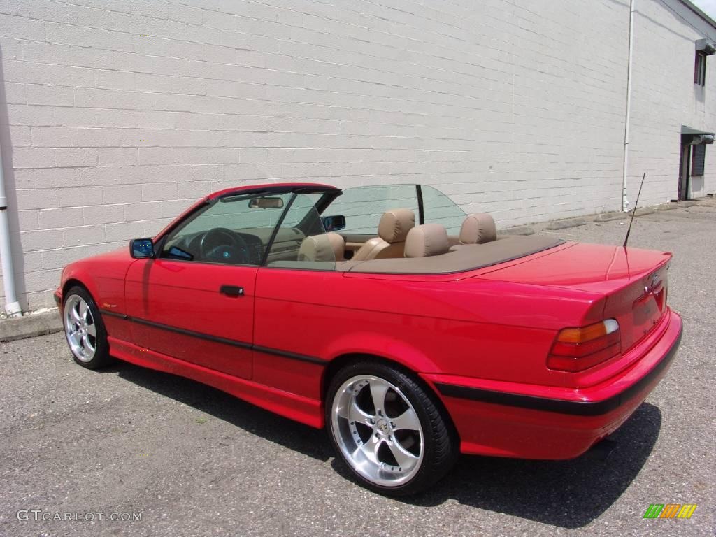 1999 3 Series 323i Convertible - Bright Red / Sand photo #32