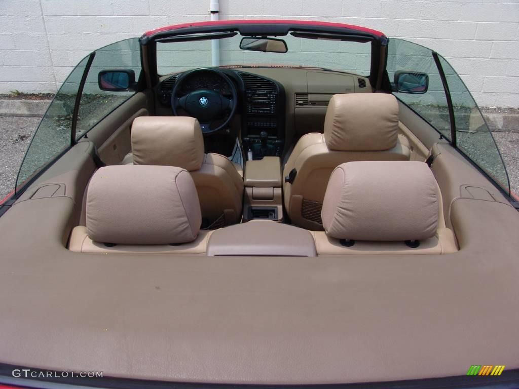 1999 3 Series 323i Convertible - Bright Red / Sand photo #34