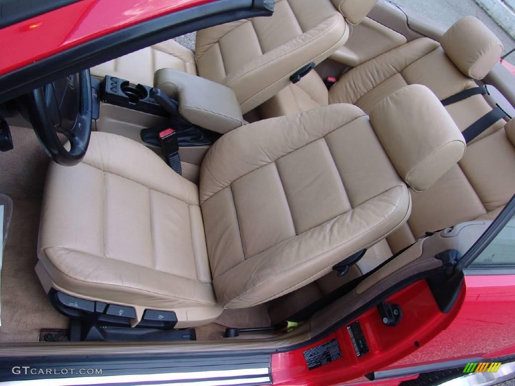 1999 3 Series 323i Convertible - Bright Red / Sand photo #38