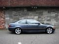 2003 Steel Blue Metallic BMW 3 Series 330i Coupe  photo #4