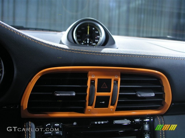 2008 911 GT3 RS - Black/Orange / Black photo #9