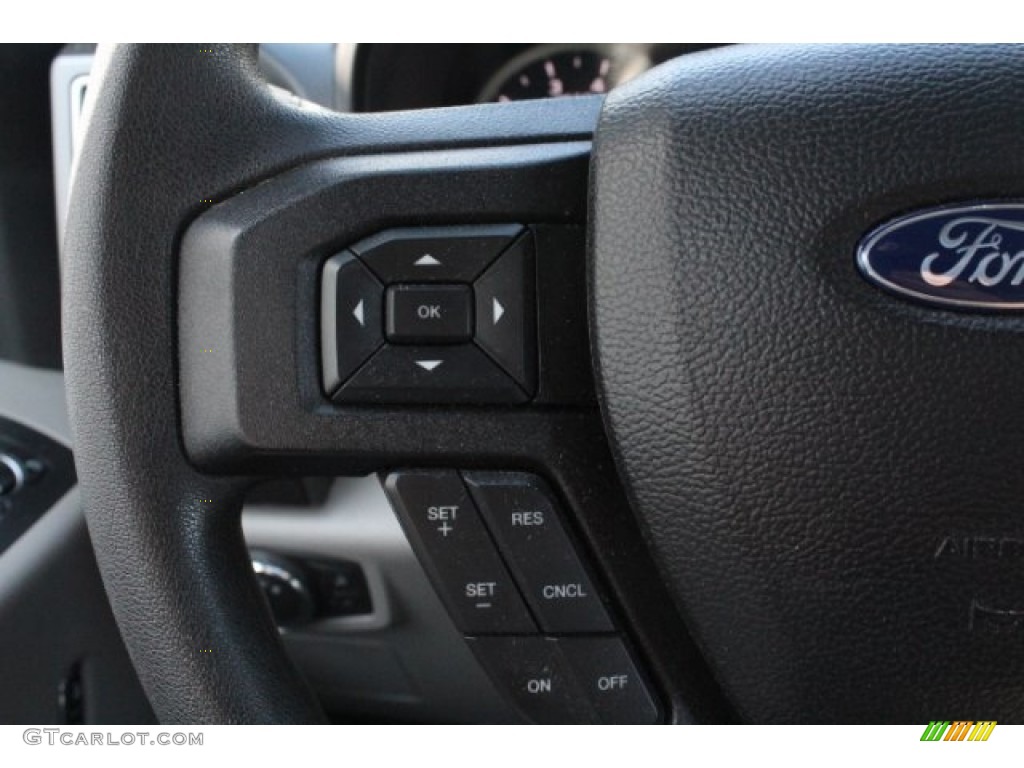 2017 F150 XLT SuperCrew - Oxford White / Earth Gray photo #20