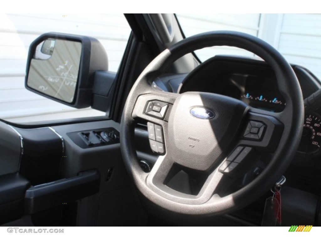 2017 F150 XLT SuperCrew - Oxford White / Earth Gray photo #27