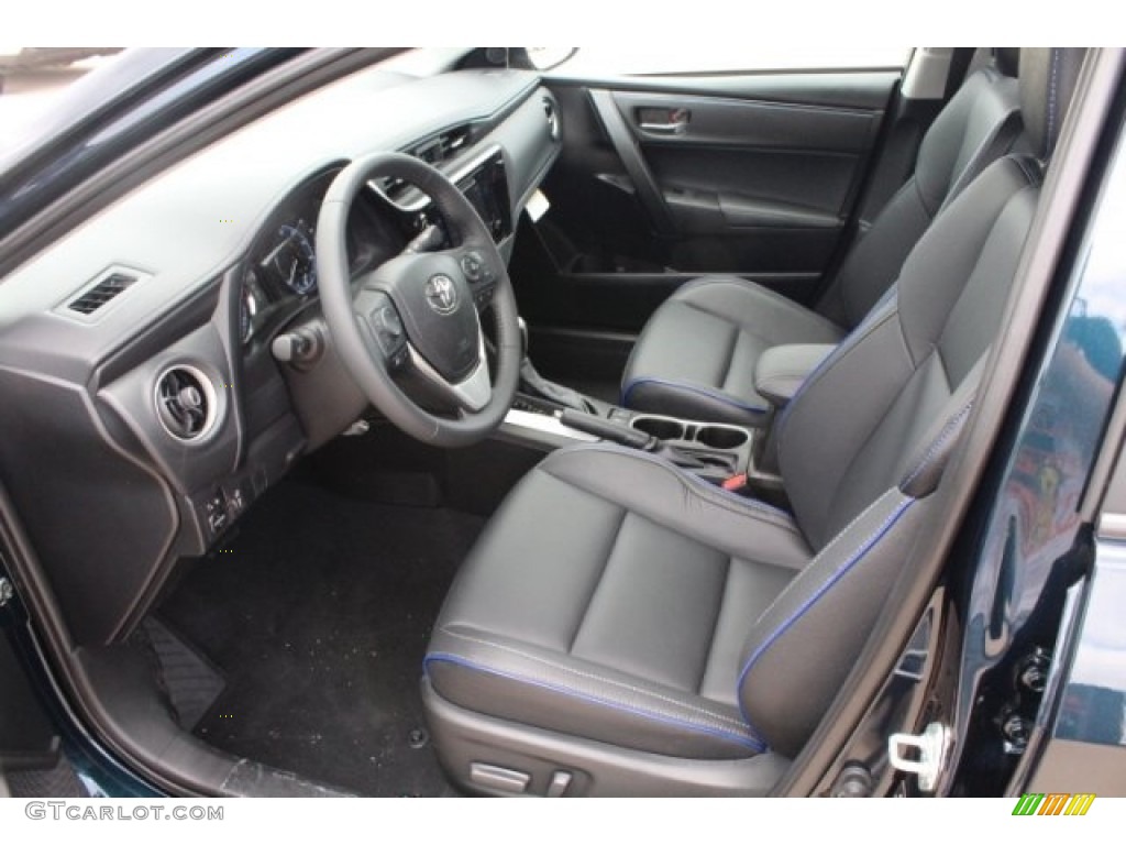 Black Interior 2019 Toyota Corolla XSE Photo #128150222