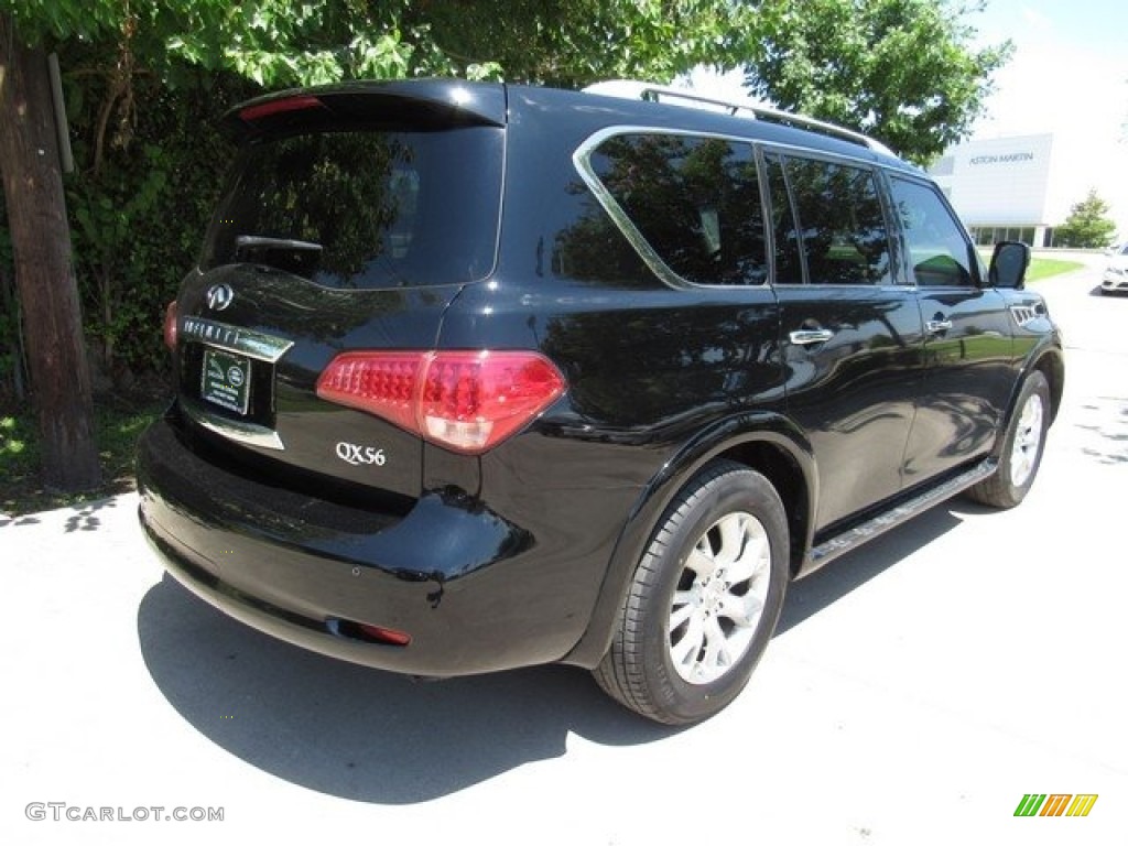 2013 QX 56 - Black Obsidian / Graphite photo #7