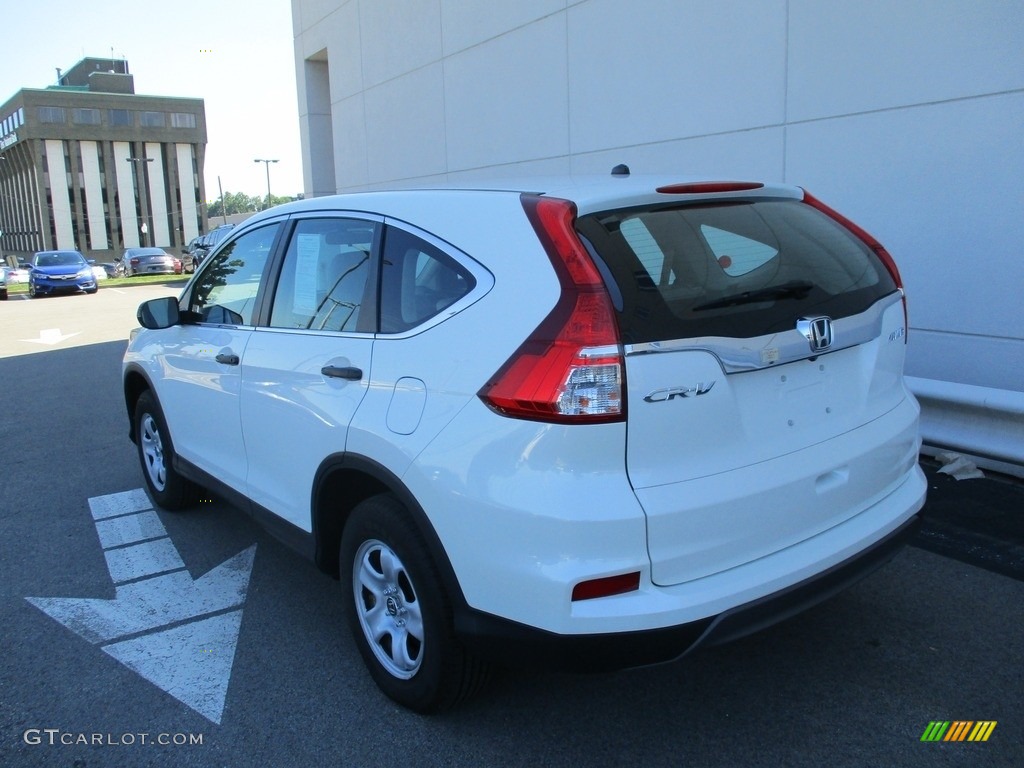 2015 CR-V LX AWD - White Diamond Pearl / Beige photo #3