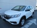 2015 White Diamond Pearl Honda CR-V LX AWD  photo #9