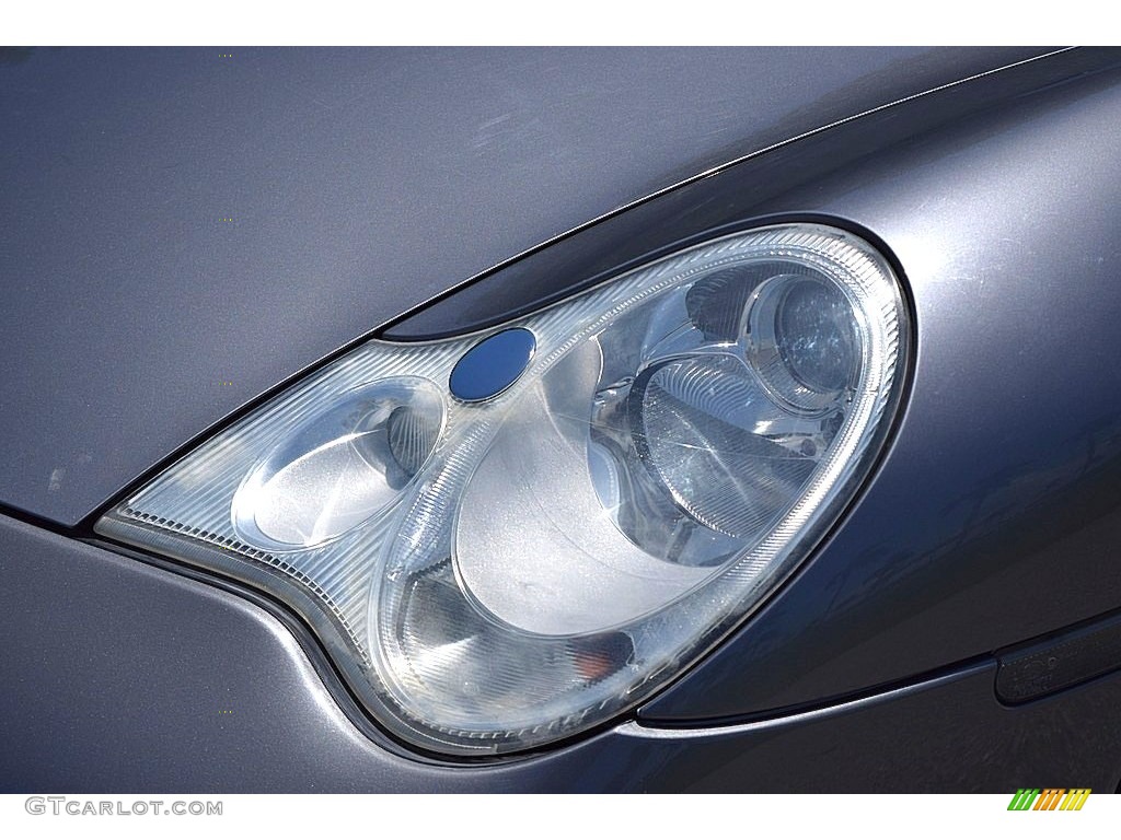 2002 911 Carrera Coupe - Seal Grey Metallic / Graphite Grey photo #18
