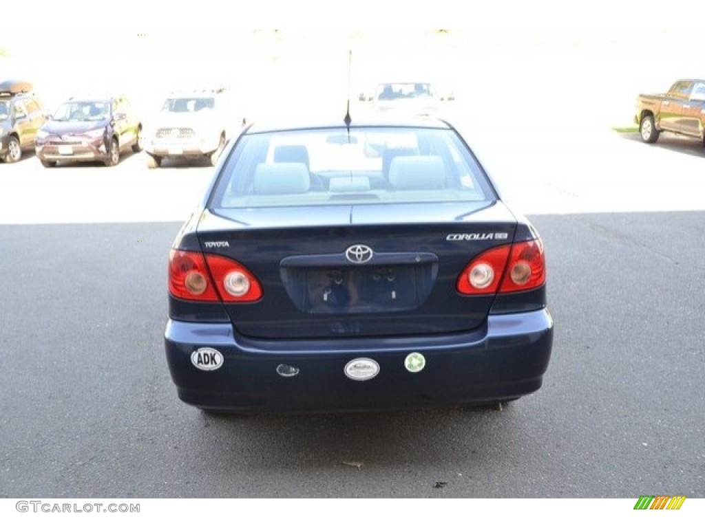 2007 Corolla CE - Indigo Ink Pearl / Beige photo #5