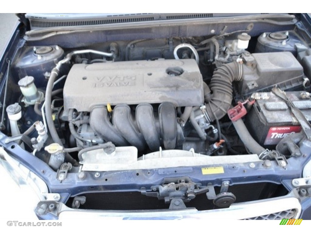 2007 Corolla CE - Indigo Ink Pearl / Beige photo #9