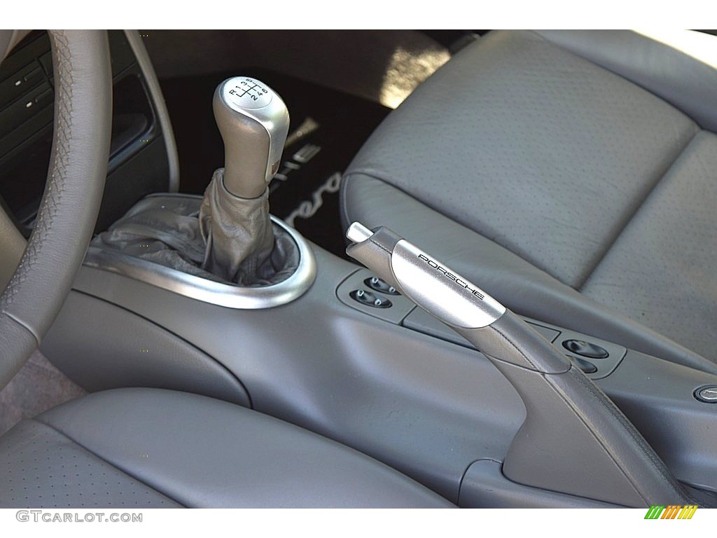 2002 911 Carrera Coupe - Seal Grey Metallic / Graphite Grey photo #33