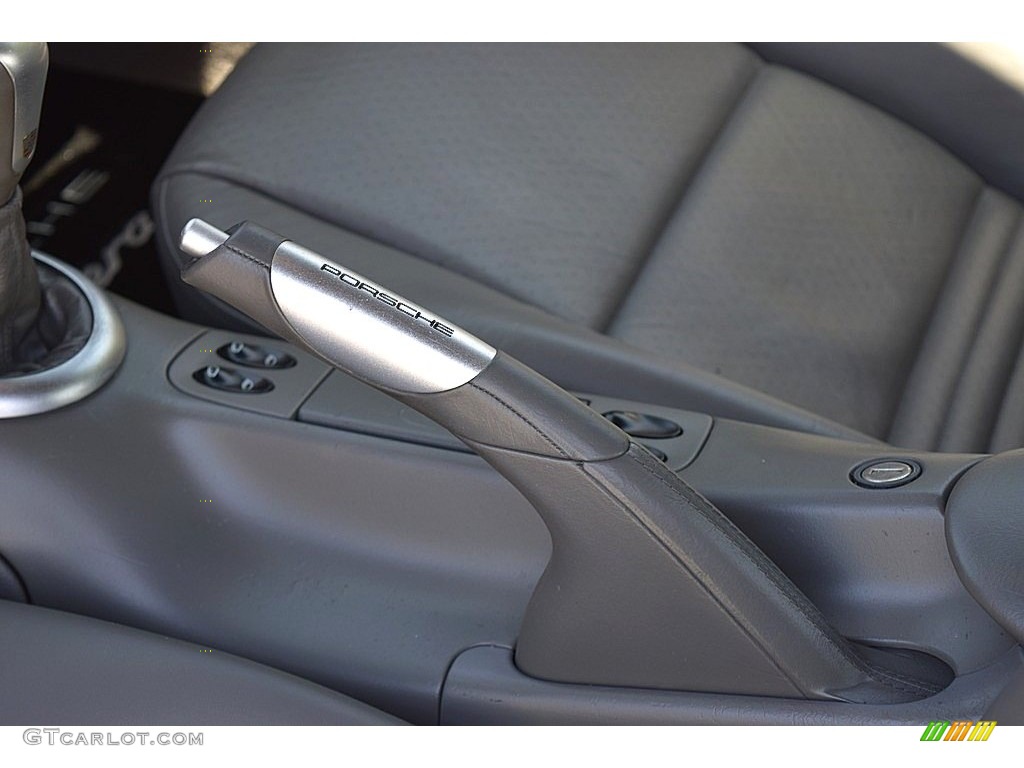2002 911 Carrera Coupe - Seal Grey Metallic / Graphite Grey photo #35