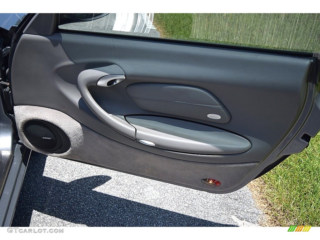 2002 911 Carrera Coupe - Seal Grey Metallic / Graphite Grey photo #45