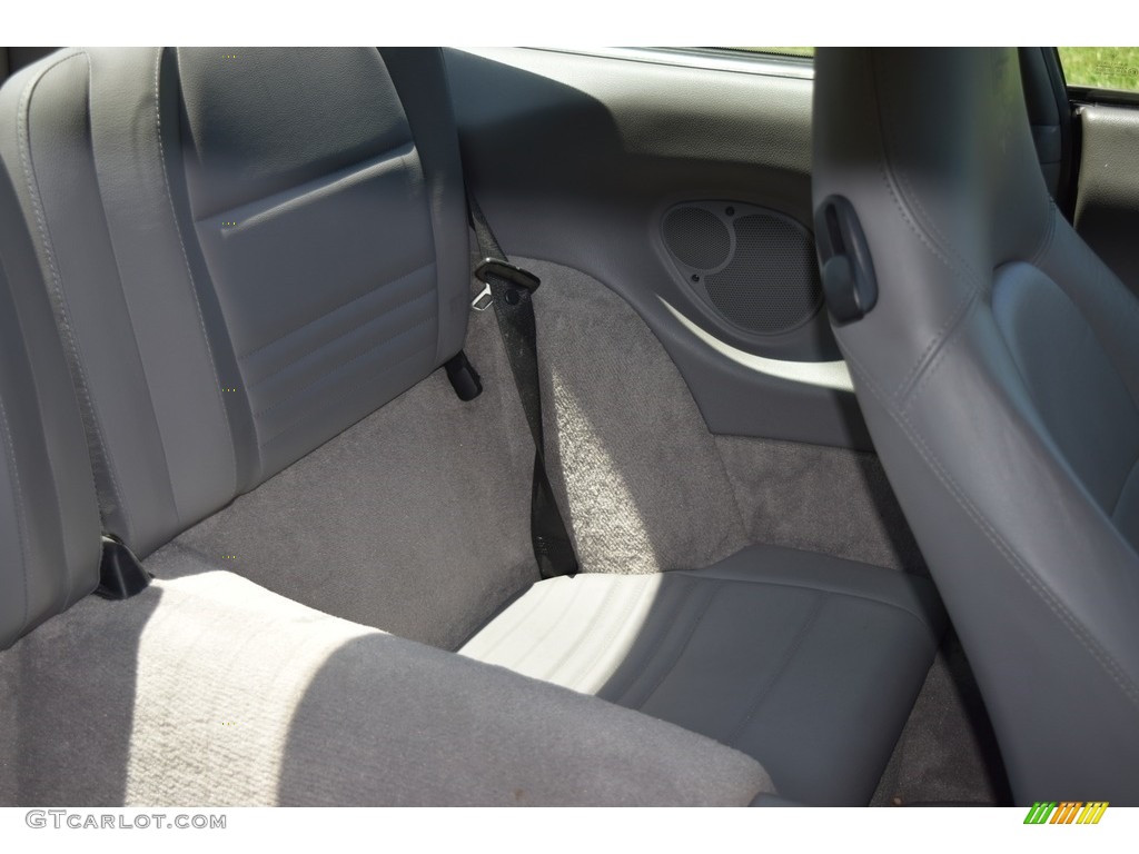 2002 911 Carrera Coupe - Seal Grey Metallic / Graphite Grey photo #48