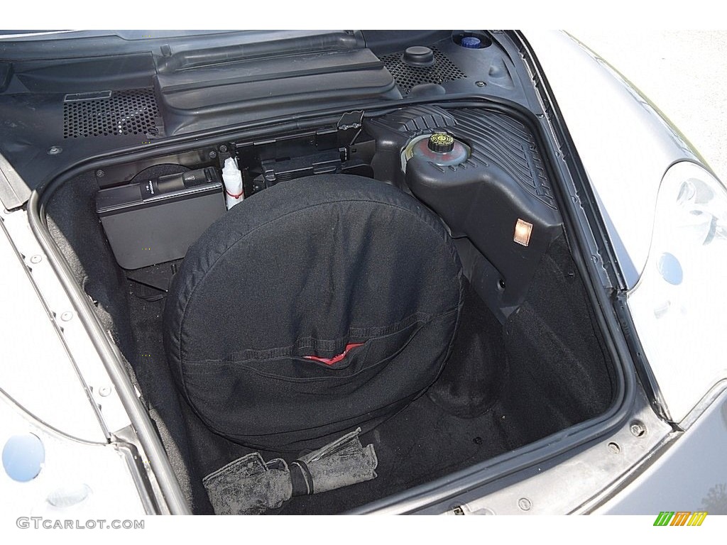 2002 911 Carrera Coupe - Seal Grey Metallic / Graphite Grey photo #65