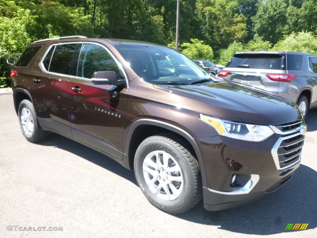 Havana Brown Metallic 2019 Chevrolet Traverse LT AWD Exterior Photo #128153526