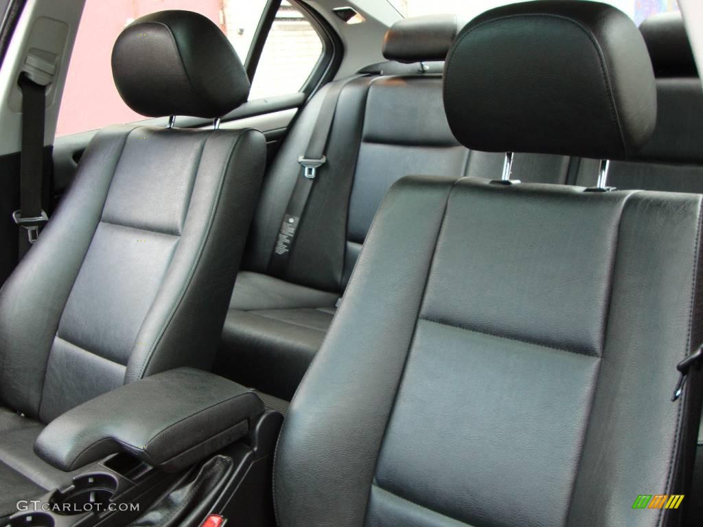 2004 3 Series 325xi Sedan - Jet Black / Black photo #6