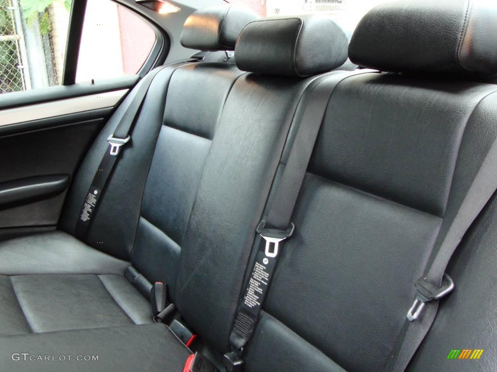 2004 3 Series 325xi Sedan - Jet Black / Black photo #8