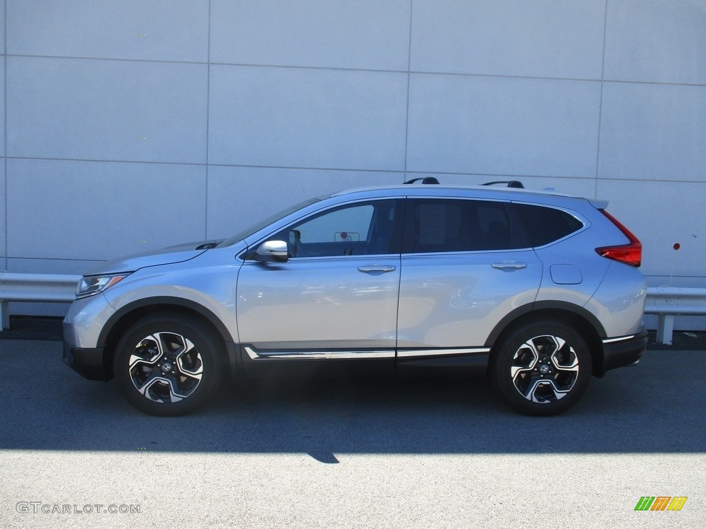 2017 CR-V Touring AWD - Lunar Silver Metallic / Black photo #2