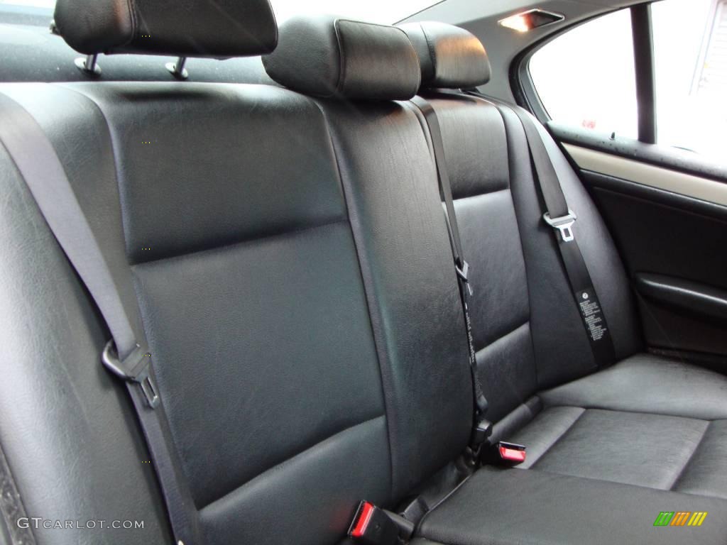 2004 3 Series 325xi Sedan - Jet Black / Black photo #10