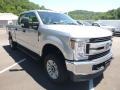 2018 Ingot Silver Ford F250 Super Duty XL Crew Cab 4x4  photo #3