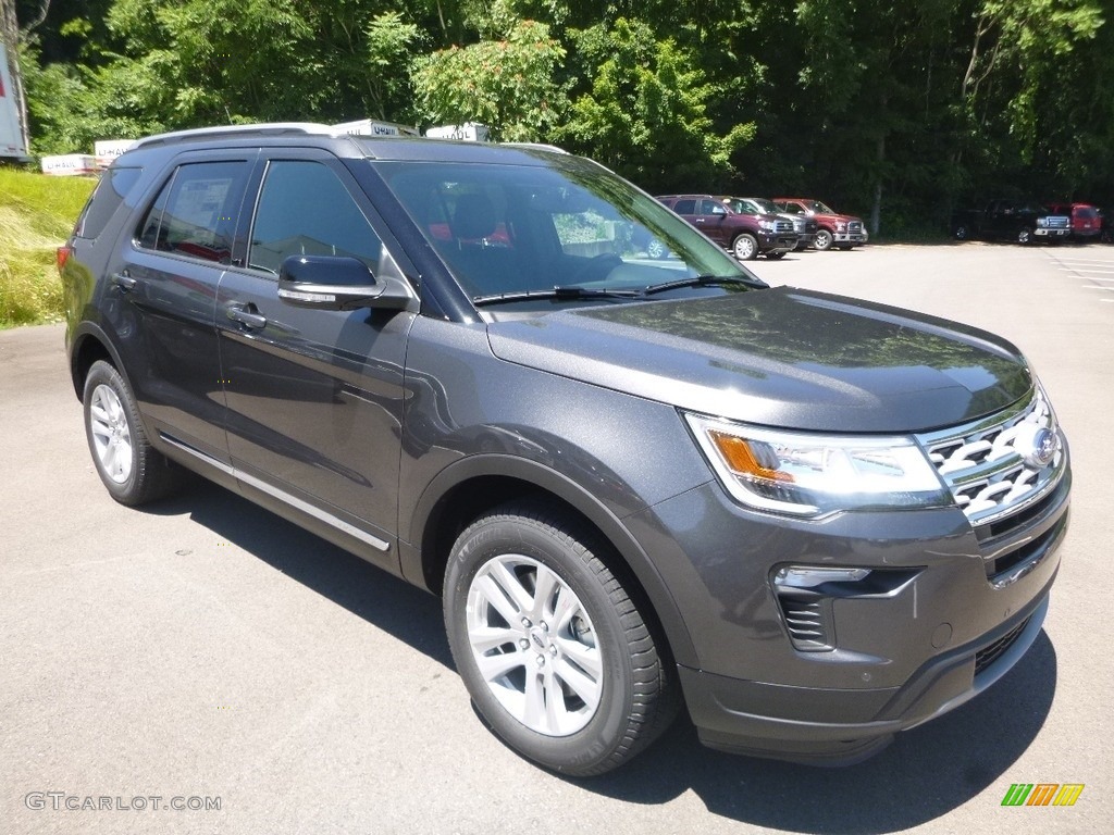 2018 Explorer XLT 4WD - Magnetic Metallic / Ebony Black photo #3