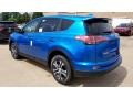 2018 Electric Storm Blue Toyota RAV4 LE  photo #2