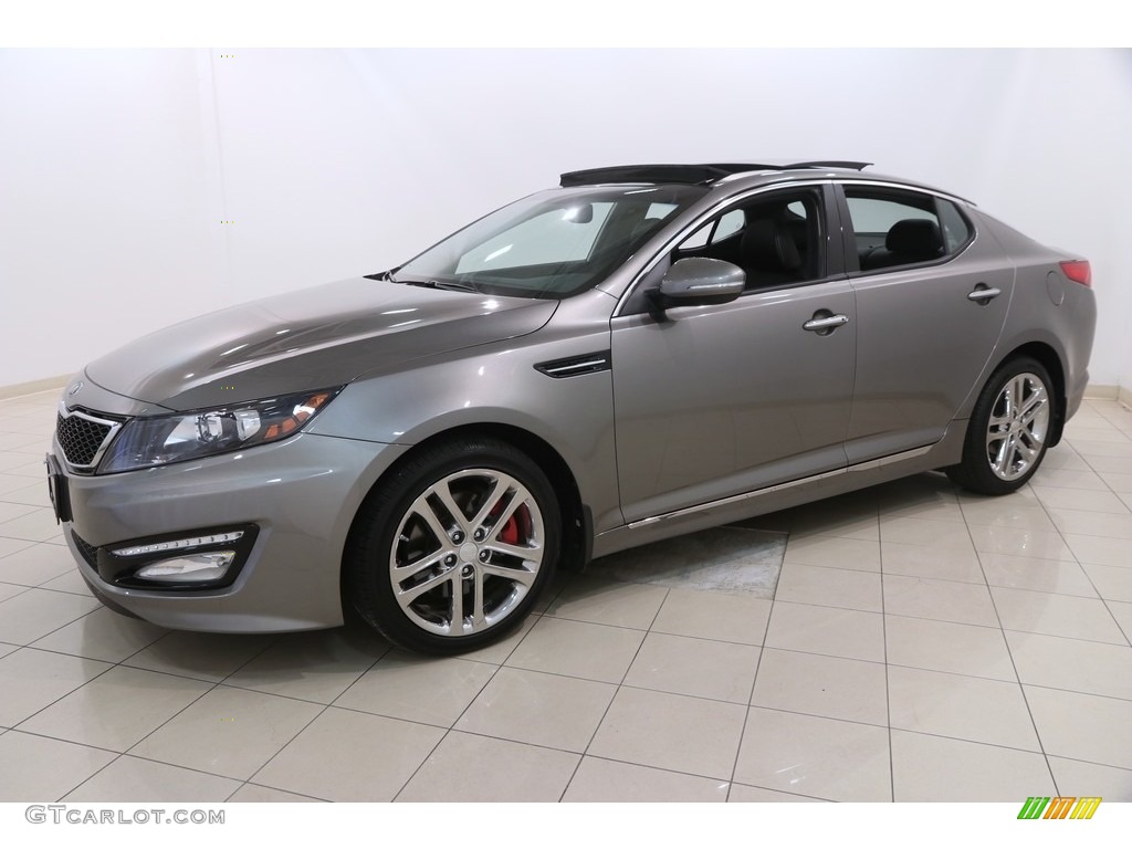 2013 Optima SX - Titanium Silver Metallic / Black photo #3