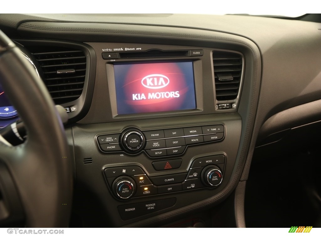 2013 Optima SX - Titanium Silver Metallic / Black photo #11