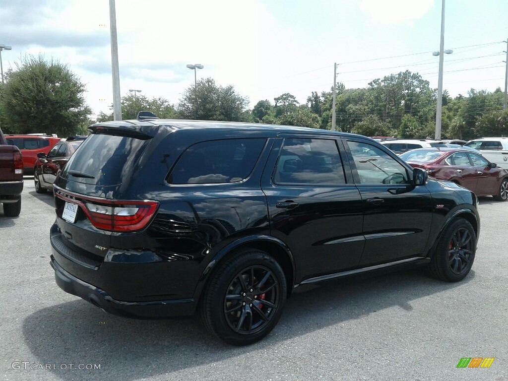 2018 Durango SRT AWD - DB Black Crystal / Black photo #5