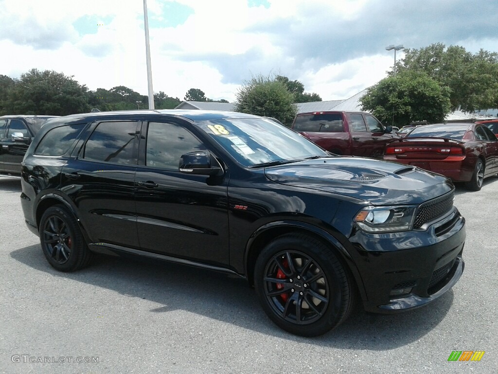 DB Black Crystal 2018 Dodge Durango SRT AWD Exterior Photo #128159011