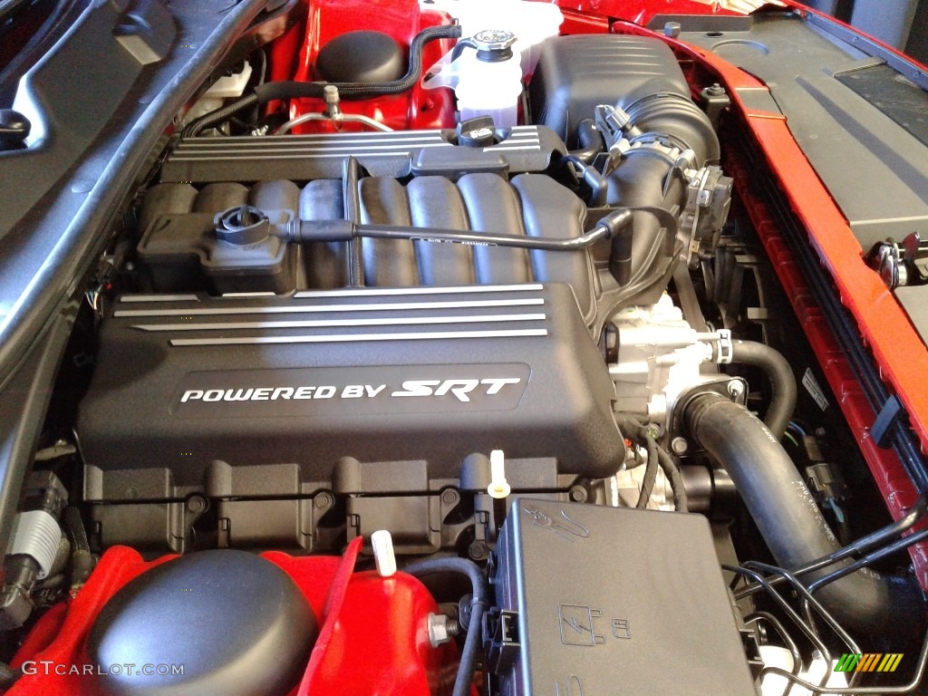 2018 Dodge Challenger R/T Scat Pack 392 SRT 6.4 Liter HEMI OHV 16-Valve VVT MDS V8 Engine Photo #128159232