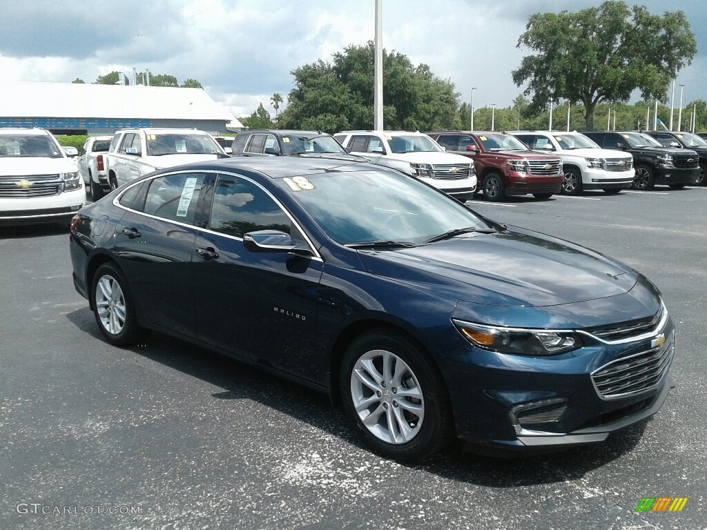 2018 Malibu LT - Blue Velvet Metallic / Jet Black photo #7