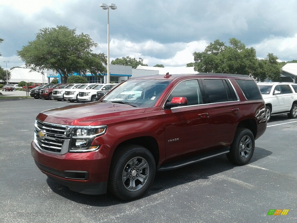 2018 Tahoe LS - Siren Red Tintcoat / Jet Black photo #1