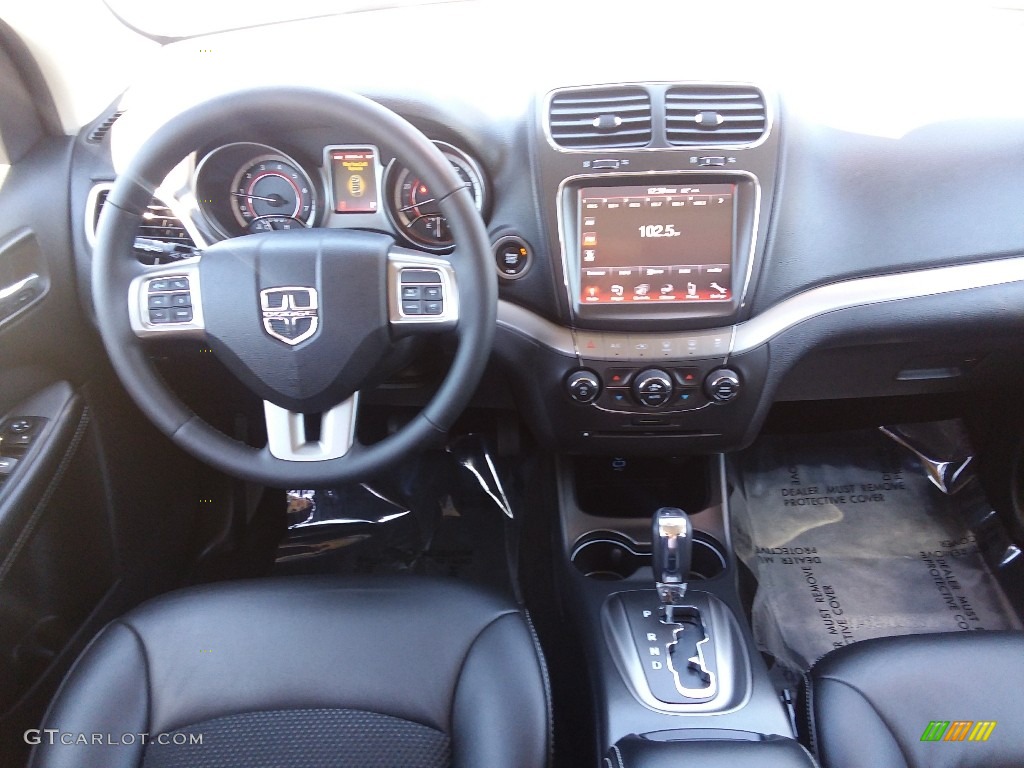 2017 Journey Crossroad AWD - Granite Pearl-Coat / Black photo #10