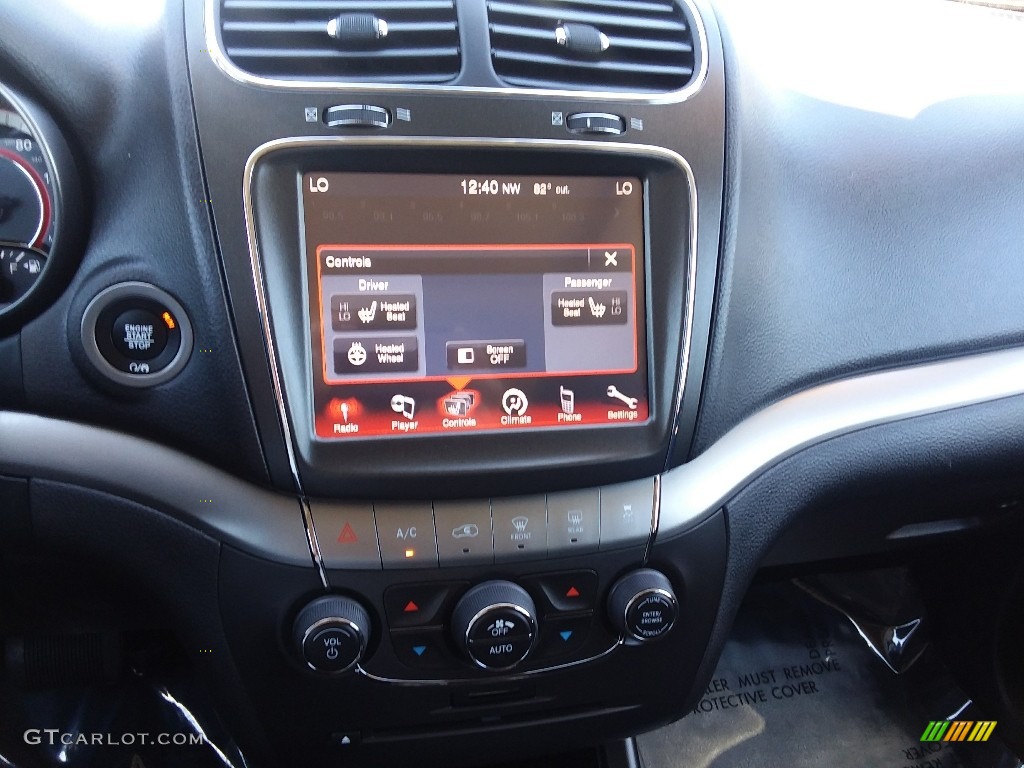 2017 Journey Crossroad AWD - Granite Pearl-Coat / Black photo #13