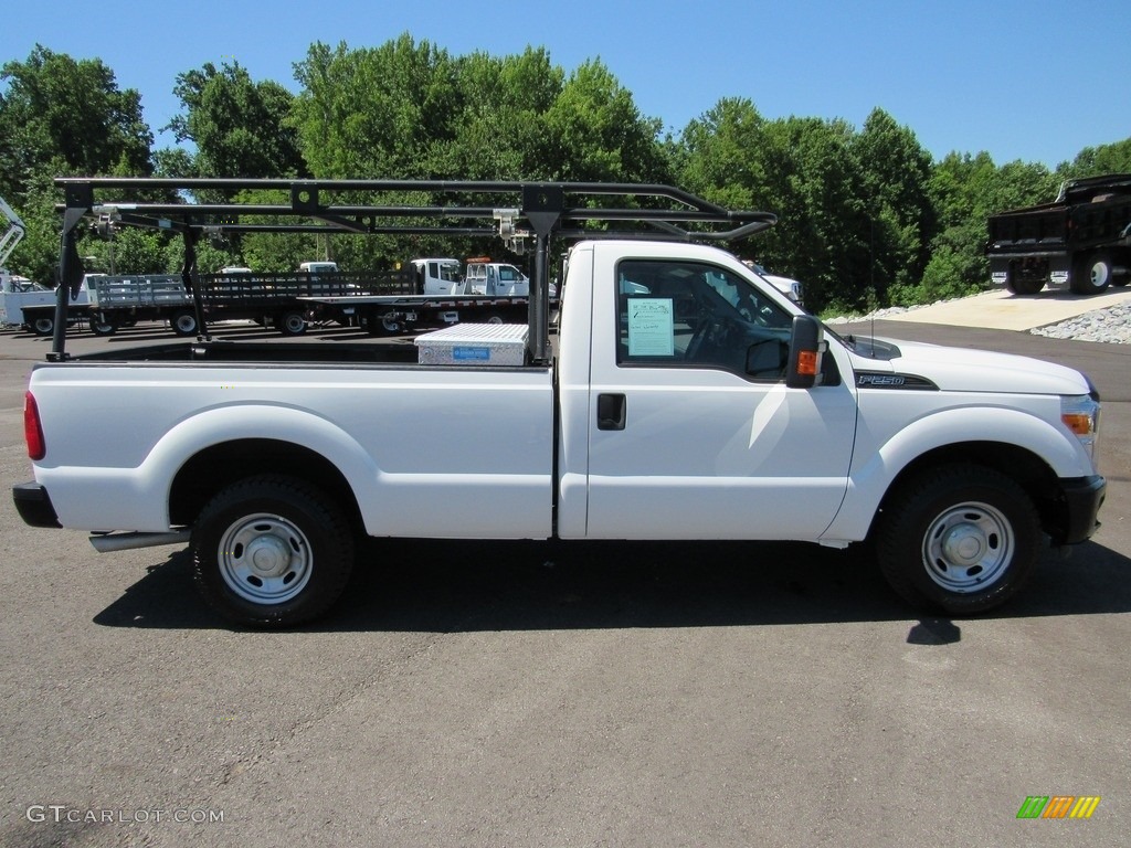 2015 F250 Super Duty XL Regular Cab - Oxford White / Steel photo #6